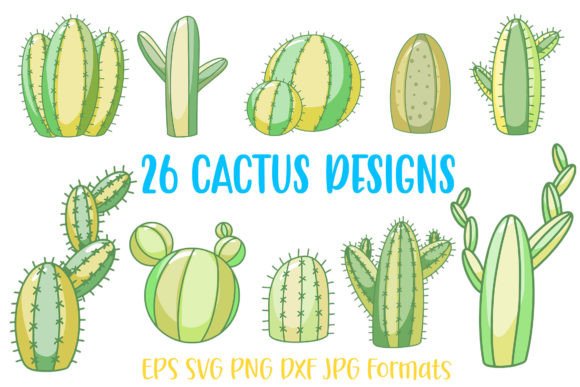 26 Cactus Succulent Line Art Logo SVG: A Creative Design Asset for Modern Branding