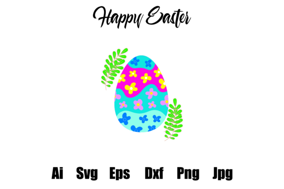 Easter Egg Leaves – A Versatile Graphic Design Freebie for Seasonal Projects