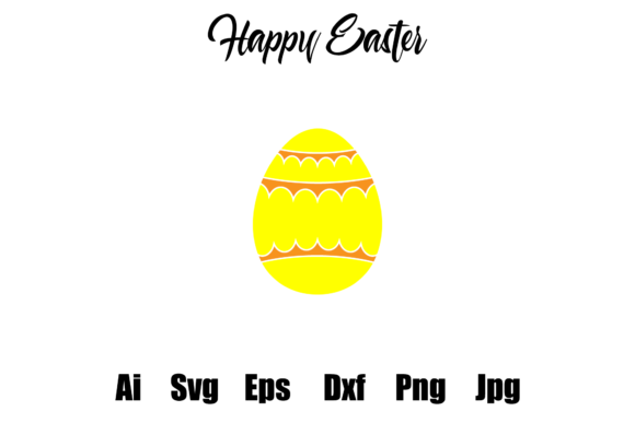 Easter Egg White Line Vector Arts: A Versatile Graphic Design Freebie for Local Businesses
