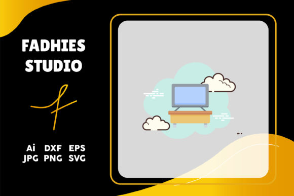 Family Icon Television Sky Cloud White – A Versatile Graphic Freebie for Creative Projects